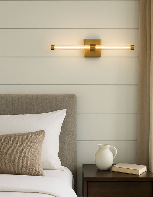 Sleek Cylindrical LED Pathway Light | Modern Outdoor Luminaire