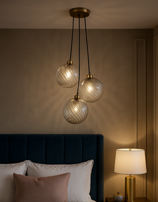 Oontemporary Flush Mount LED Ceiling Light | Living Room & Bedroom
